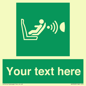 Custom safe condition child seat presence orientation detection system